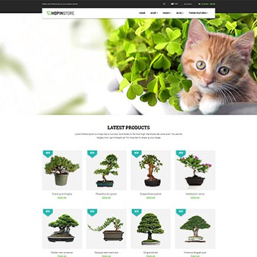 Thiết kế website cây cảnh, hoa kiểng